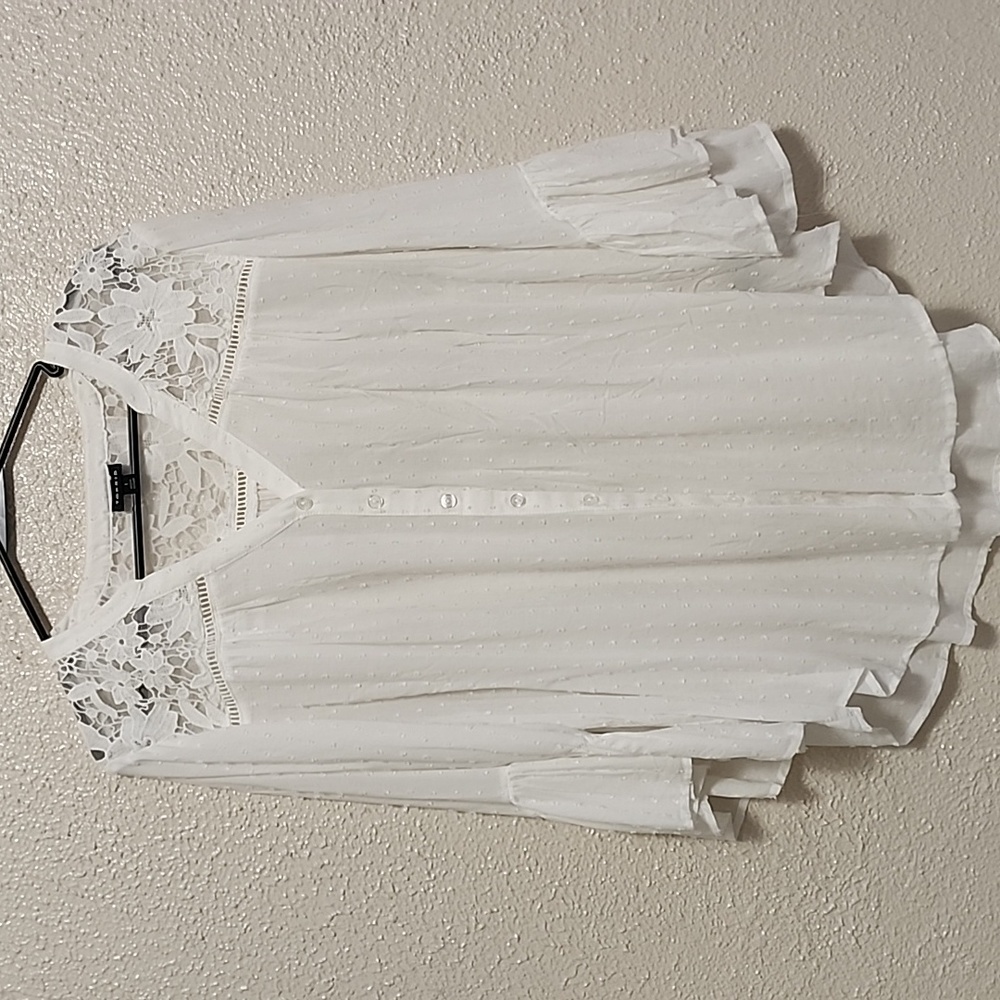 Torrid Blouse, Size 1, Color white